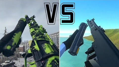PP-19 BIZON | COD:MW VS RAVENFIELD | COMPARISON