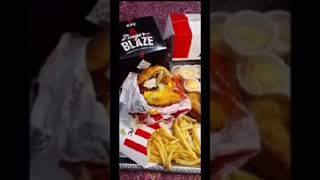 KFC Zinger Blaze  || تحدي زنجر ناري الجديد من كنتاكي || ‎@ABDULWAHAB FOOD CORNER #kfclovers#trending