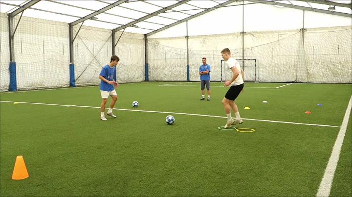 KDC Soccer School Youth football with Kresimir Mar...