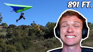 I Flew Like a Bird On My Hang Glider!