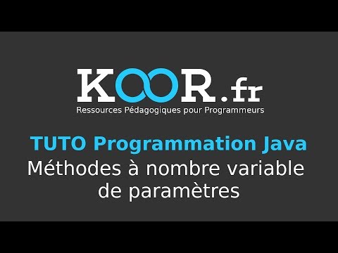 Vidéo: Qu'est-ce qu'un paramètre Java ?