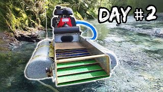 Trying The MINI DREDGE On The New Zealand Gold Claim!
