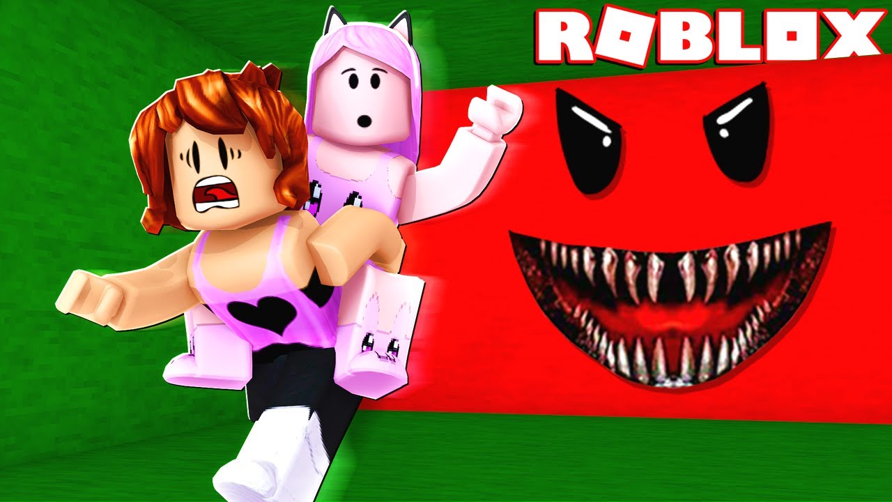 Roblox - FUJA DA PAREDE OU SEJA ESMAGADA (Be Crushed by a Speeding