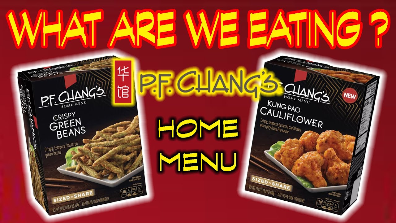 FROZEN P.F. Chang's Home Menu - WHAT ARE WE EATING? - YouTube