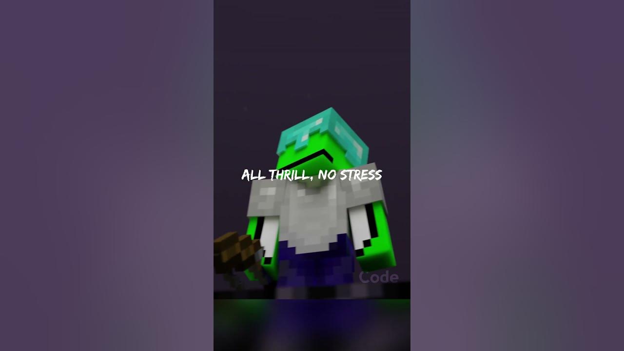 Minecraft Animation short - Dream Manhunt 🎵My Ordinary life (Slowed)🎵 #shorts #minecraft