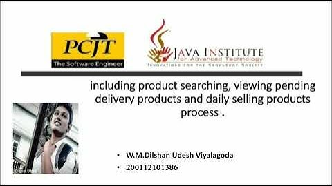 Web Project Tusk 50 | 1 St Year | Semester 01 | Java Institute | eShop Application.