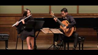 Piece en forme de Habanera - Maurice Ravel by Aakash Saha feat. Kelsey Akers (Flute)