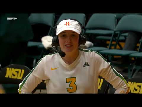 2023 #HLVB Championship Postgame Interview - Sam Ott (Wright State)