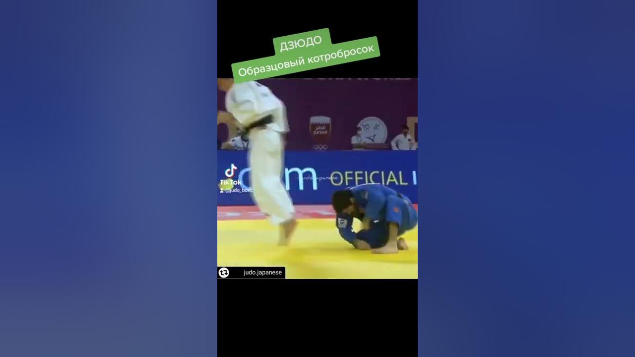 Бросок на иппон дзюдо
