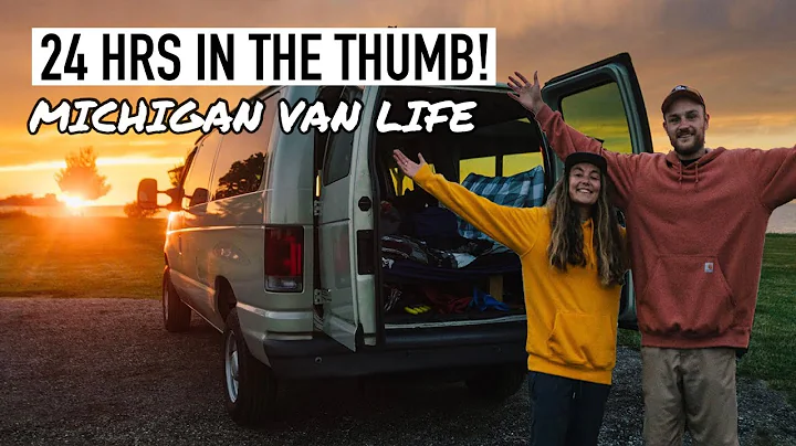 Van Camping & Exploring Michigan's Thumb and the Lake Huron Coast! | Summer Van Life