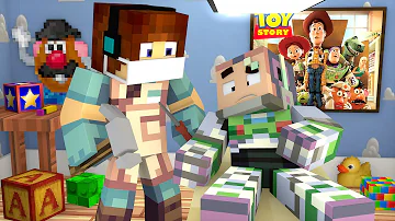 Como é a história do Toy Story?