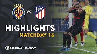 Highlights Villarreal CF vs Atlético de Madrid (0-0)