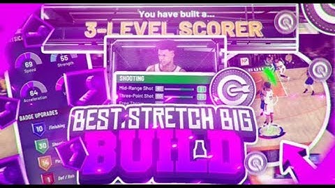 The Best Stretch Big Build NBA 2K20! Best Shooting Center Build 2K20!