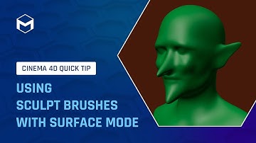 #C4DQuickTip 209: Using Sculpt Brushes with Surface Mode in Cinema 4D
