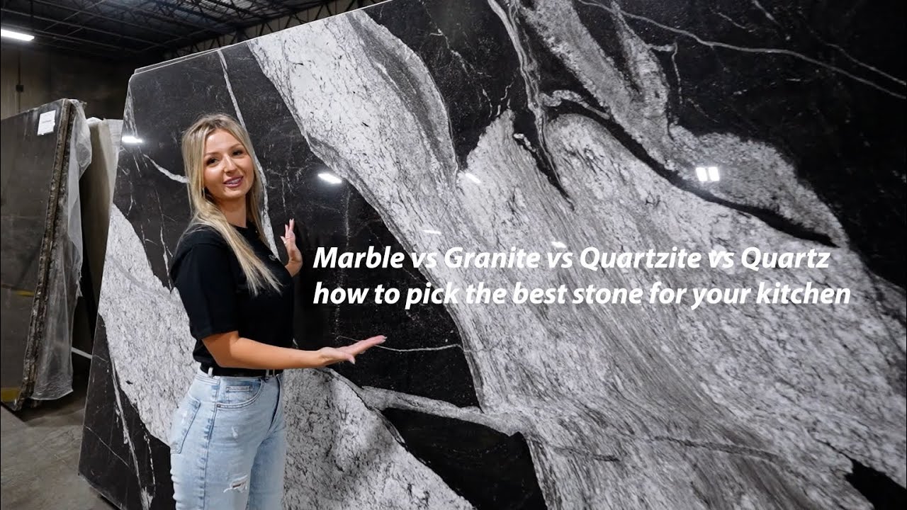 Marble vs Granite vs Quartzite vs Quartz how to pick the best stone