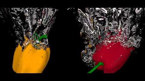 Blender - Bell Peppers Splash