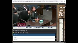Tennessee Department of Safety February 22 2022 testimony against HB1735