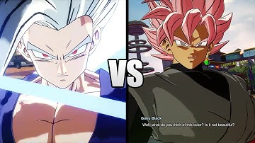 Team Gohan Beast VS Team Goku Black (CPU VS CPU) - Dragon Ball Sparking! Zero Mods