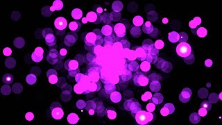 Purple Bokeh Vj Loop Particle Neon Abstract Background Video Pattern 4K Screensaver Free