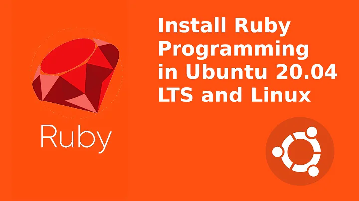 Install Ruby on Ubuntu 20.04 LTS | Linux | Run Ruby Program using Terminal Command | Ruby 2.7.*