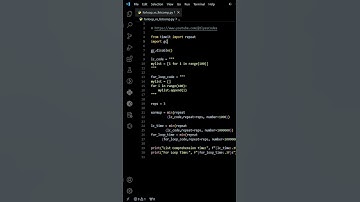List Comprehension is BETTER #python #coding #shorts #programming #shortvideo