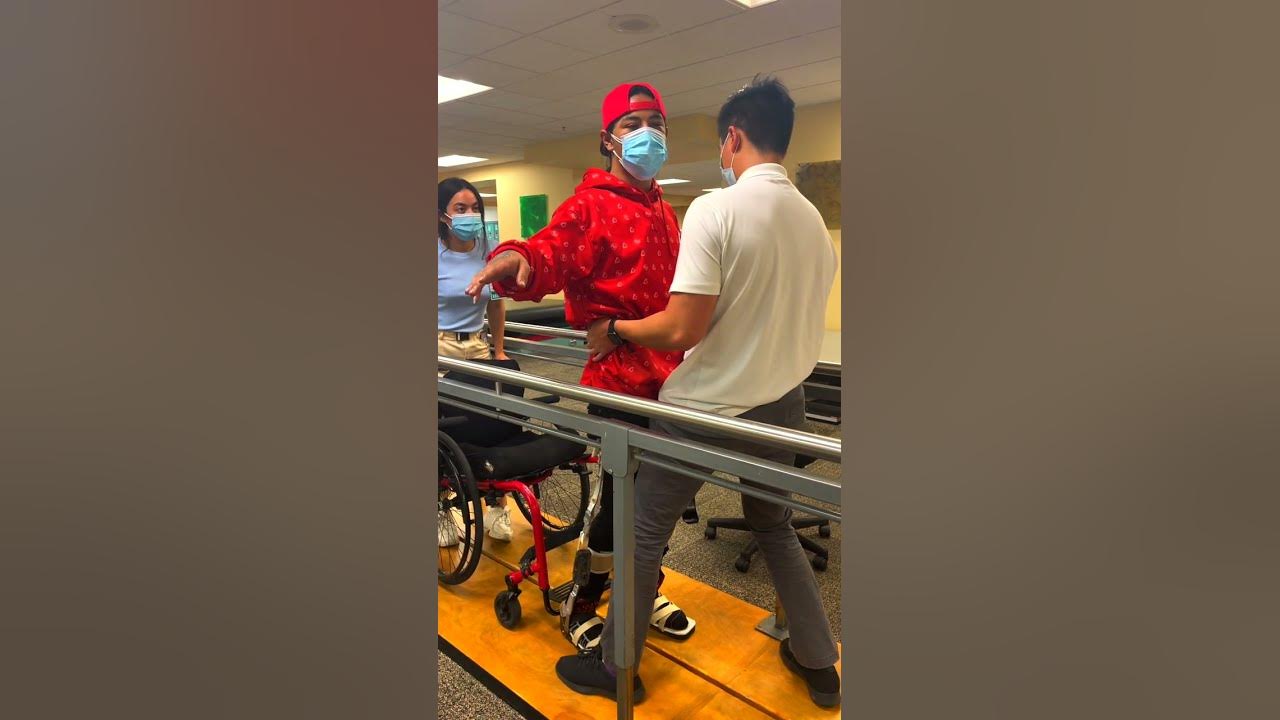Paralyzed Walking With Leg Braces YouTube