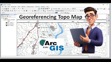 ArcGIS for Beginner: How to Georeference A Topo Map In ArcGIS