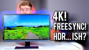 4K, FreeSync, And HDR For Under $500! Can BenQ Deliver?