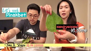 Pinakbet at Samgyeopsal sa Bahay | Courses for CE Units to Renew US-RN License | Dee Life with Yeobo