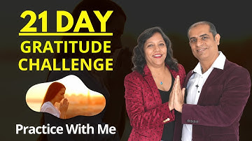 Transform Your Life | Join 21-Day Gratitude Challenge with Mitesh Khatri - Law of Attraction Coach