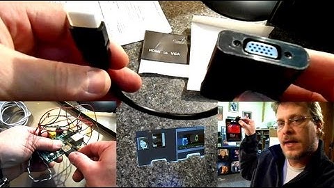 HDMI to VGA Converter for Raspberry Pi & New Pi Enclosure Design Idea