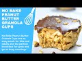 No bake peanut butter granola cups quick  healthy snack