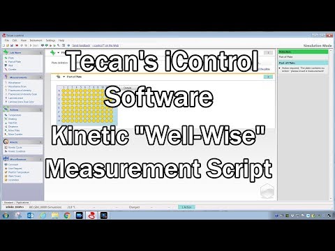 Tecan iControl Software - Well Wise Kinetic Measurement with Injectors