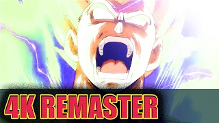 Dbz Super 4K Remastered - Vegeta Epic Rage Scene Fixed Colors 1990S Z