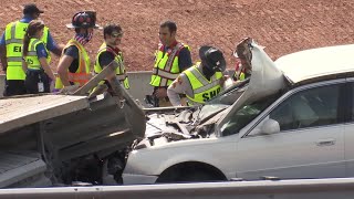 Fatal collision closes I-40 east near RDU