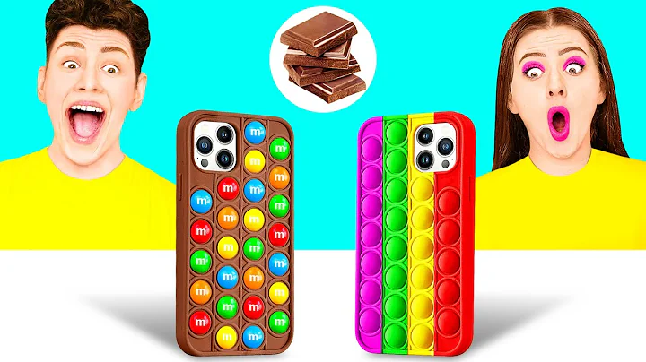 Real Food vs Chocolate Food Challenge #8 by HAHANOM Challenge