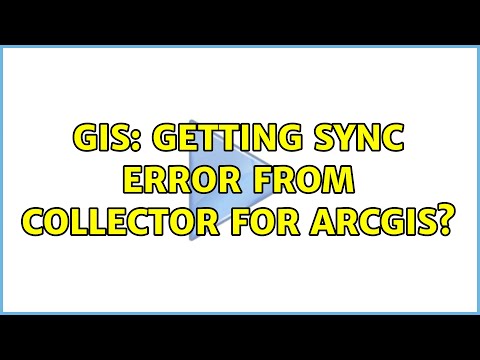 GIS: Getting sync