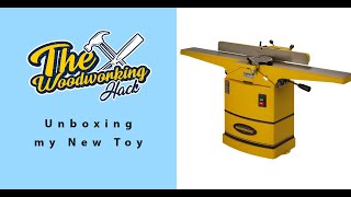 Unboxing  #Powermatic 6 Inch Jointer Model 54A. This thing is amazing. by The Woodworking Hack 3,194 views 3 years ago 18 minutes