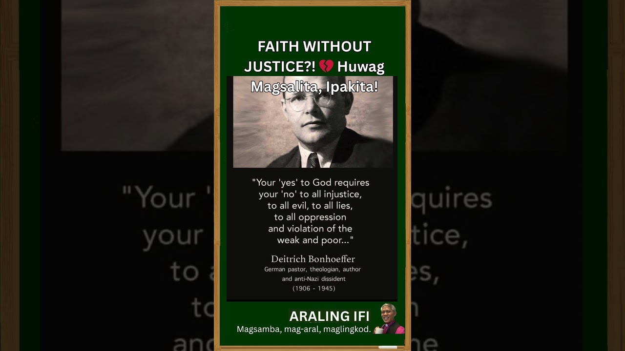 FAITH WITHOUT JUSTICE?! 💔 Huwag Magsalita, Ipakita!