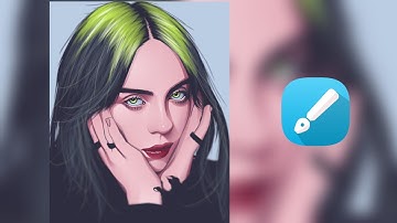 How To Trace In Infinite Design | Vector Speedart | Billie Eilish
