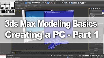 3d Modeling a PC - Part 1 - Creating the Monitor