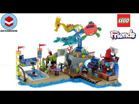 LEGO Friends 41737 Beach Amusement Park - LEGO Speed Build Review