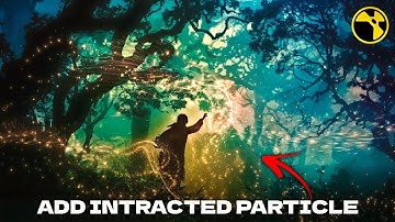 Particle Interaction in Nuke – VFX Compositing Guide🌿...