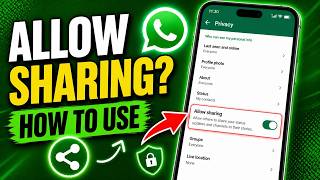 WhatsApp Allow Sharing Feature – How to Use screenshot 2