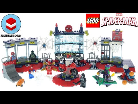 Lego Marvel 76175 Attack on the Spider Lair - Lego Speed Build Review