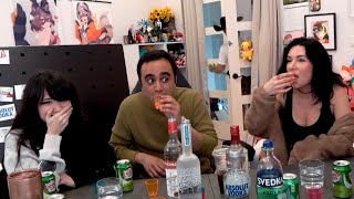 Emiru, Squeex and Alinity secretly taking another shot