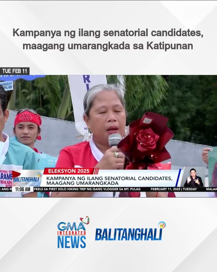 Kampanya ng ilang senatorial candidates, maagang umarangkada | Balitanghali