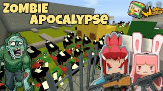 Zombie Apocalypse | Mini World Block Art | Map Review & Gameplay screenshot 5