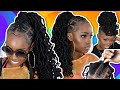 Crochet Rubber Band "RETWIST" PHONEY PONY! Faux Loc Ponytail HACK! | MARY K. BELLA | Toyotress