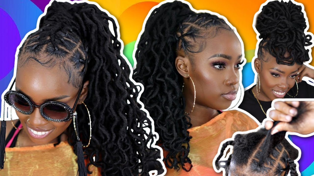Crochet Rubber Band "RETWIST" PHONEY PONY! Faux Loc Ponytail HACK! | MARY K. BELLA | Toyotress